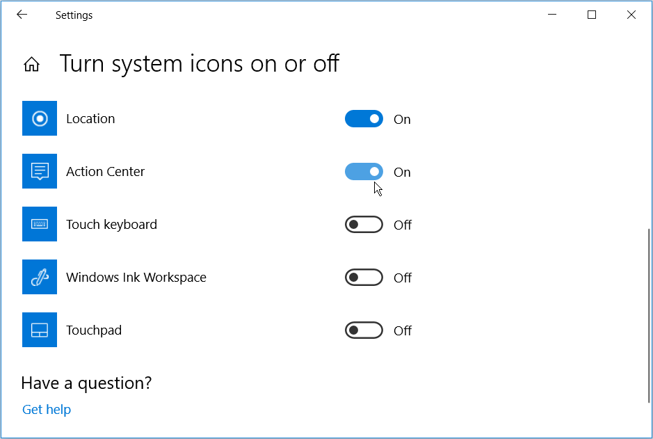 Как включить или отключить центр уведомлений windows